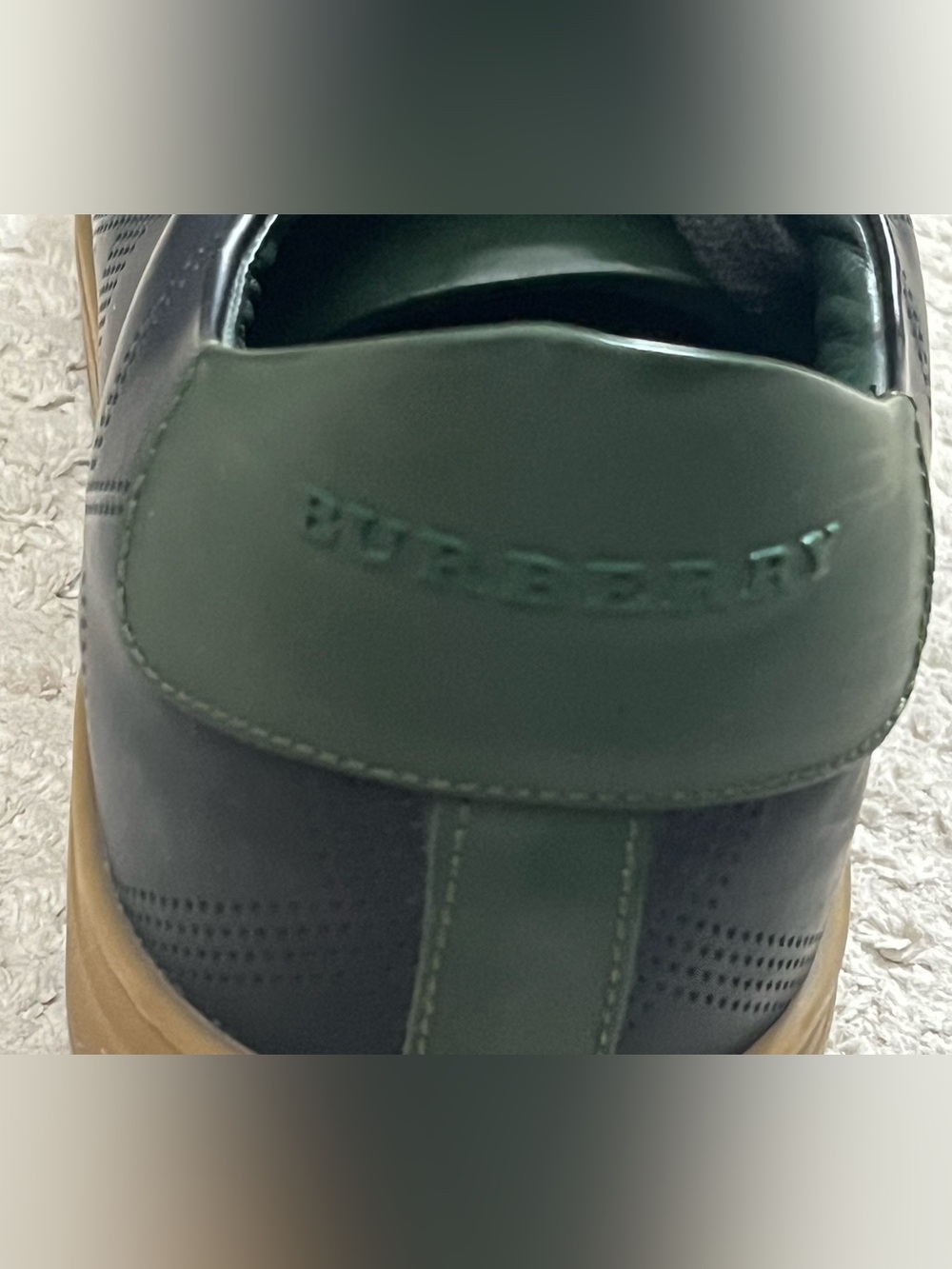 Burberry Leather Set Sneakers - Picture 7 of 8